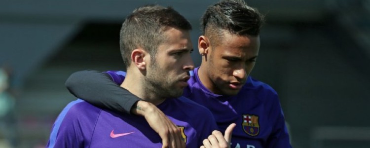 Jordi Alba no echa de menos a Neymar y es feliz sin Luis Enrique