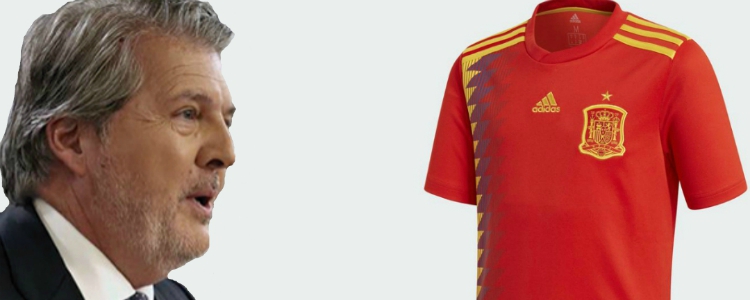 El Ministro de Deportes también critica la camiseta de la Selección