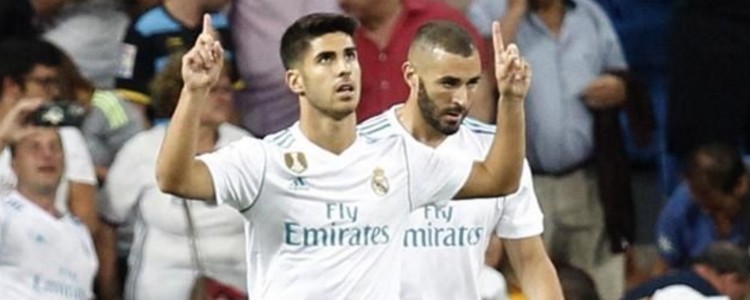 Marco Asensio marca los goles difíciles y Benzema falla los fáciles