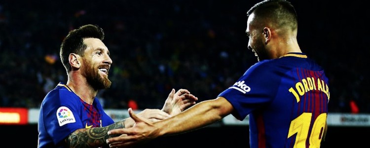 Messi exhibe en Mestalla lo que es un ojo de halcón