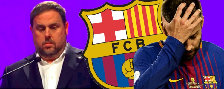 El Barça y Piqué condenan la detención de Junqueras y los consejeros catalanes