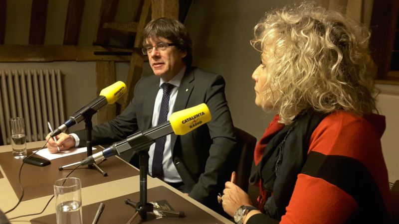 El abogado de Puigdemont: 'Está dispuesto a volver'