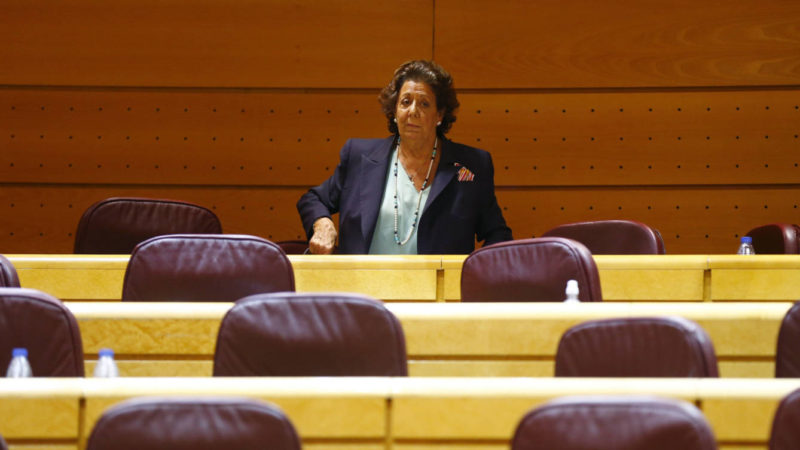 Rita Barberá sola en el Senado | EFE