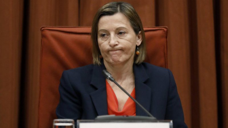 El TSJ de Cataluña remite la causa contra Forcadell al Supremo