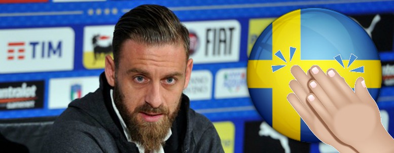 De Rossi avergüenza a los tifosi italianos tras quedarse fuera del Mundial