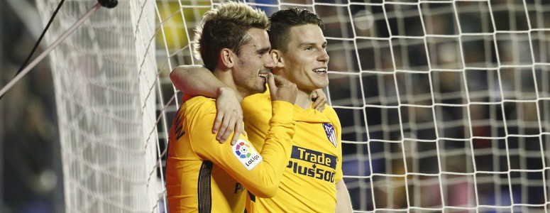 Griezmann y Gameiro, los ‘Hombres G’ del Atlético, golean al Levante