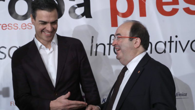 El PSOE ve 'razonable' la petición de Iceta de una Hacienda federal catalana