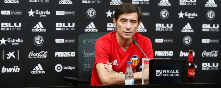 Marcelino pasa al ataque: “Queremos ser los primeros en ganar al Barça”
