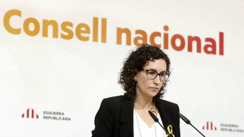 ERC amenaza con no concurrir a las elecciones si Junqueras sigue en prisión