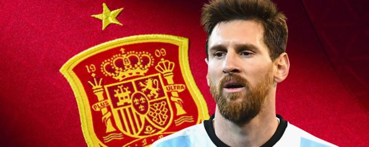 Messi no quiere ver a España en el Mundial ni en pintura