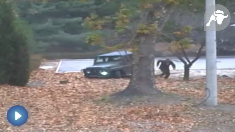El vídeo de la desesperada huida del soldado desertor norcoreano