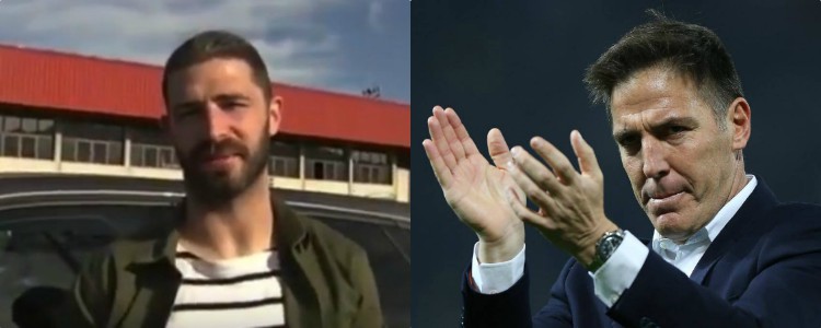 El emotivo mensaje de ánimo de Yeray Álvarez al Toto Berizzo