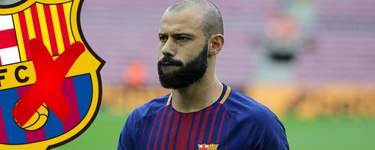 Mascherano le echa un pulso al Barça para forzar su salida en enero