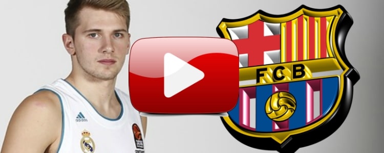Así fue el roto de Luka Doncic a Víctor Claver y el Barça