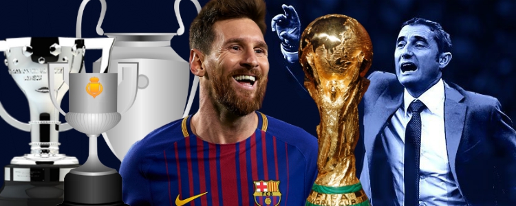 Messi pacta con Valverde para luchar por el triplete y el Mundial