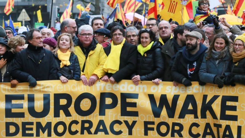 Los belgas, hartos del independentismo catalán