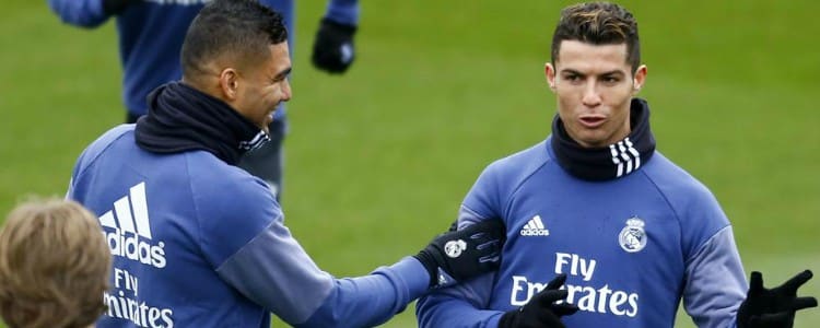 Cristiano Ronaldo está para jugar la final por la Liga contra el Barça