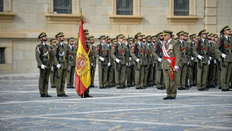 La Infantería celebra en Barcelona el día de la Inmaculada, su patrona