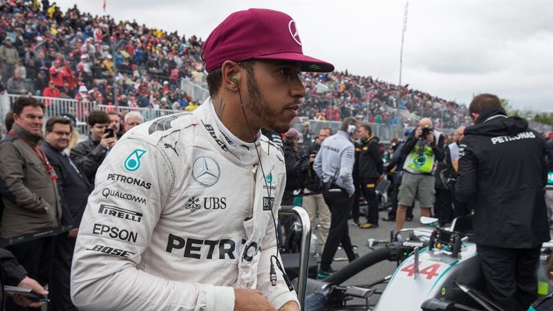 El piloto de Fórmula 1 Lewis Hamilton