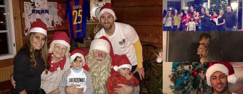 Así disfrutan la Navidad los grandes protagonistas del mundo del fútbol