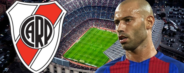 River Plate ofrece a Mascherano los minutos que no tiene en el Barça
