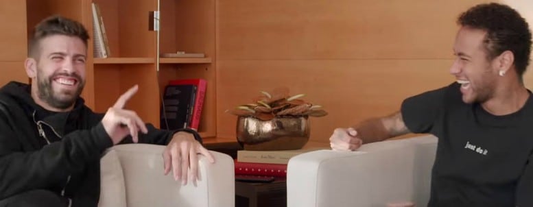 Neymar confiesa su calvario del Mundial 2014 en la primera entrevista de Piqué