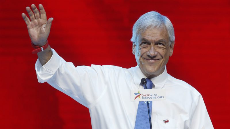 Contundente victoria del conservador Piñera frente al izquierdista Guillier