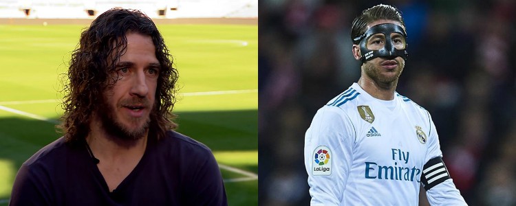 Zasca de Puyol a Sergio Ramos por su récord de expulsiones