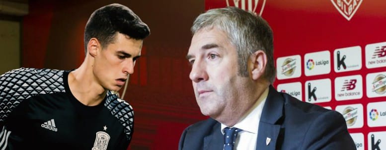 Urrutia se resigna a ver marchar a Kepa: “Llevamos quince meses negociando y no hay respuesta”