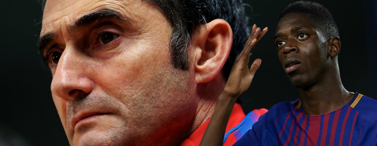 Valverde descarta a Dembélé para el Clásico: “Sería arriesgar”