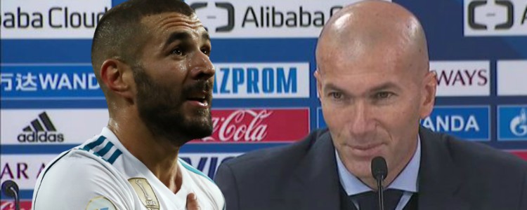 Zidane se la juega con Benzema: “No pediré el fichaje de otro delantero”