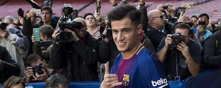 Coutinho, en su presentación con el Barça: “No vengo a hacer olvidar a Neymar”