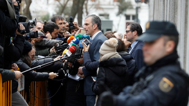 VOX se personará en el caso de Puigdemont para que sea juzgado por rebelión
