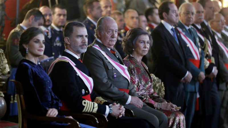Felipe VI, a su padre: 'Gracias por tantos años de servicio leal a España'