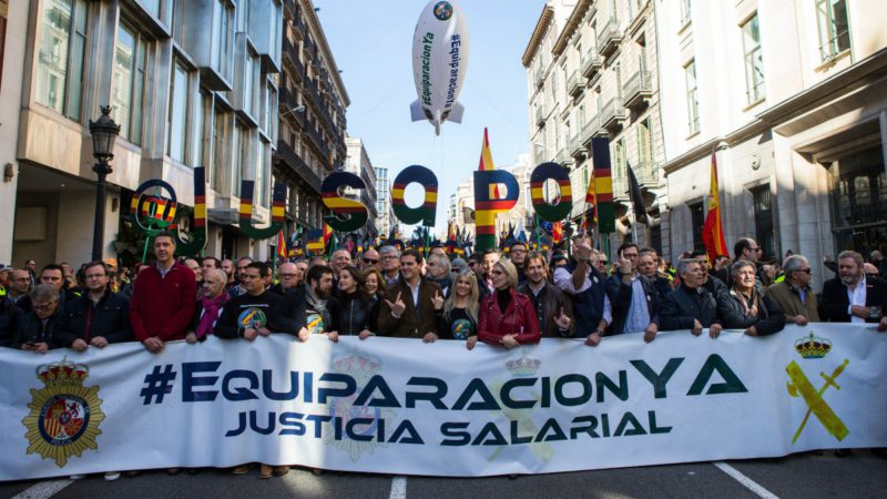 Miles de agentes alzarán la voz en San Sebastián por la equiparación salarial