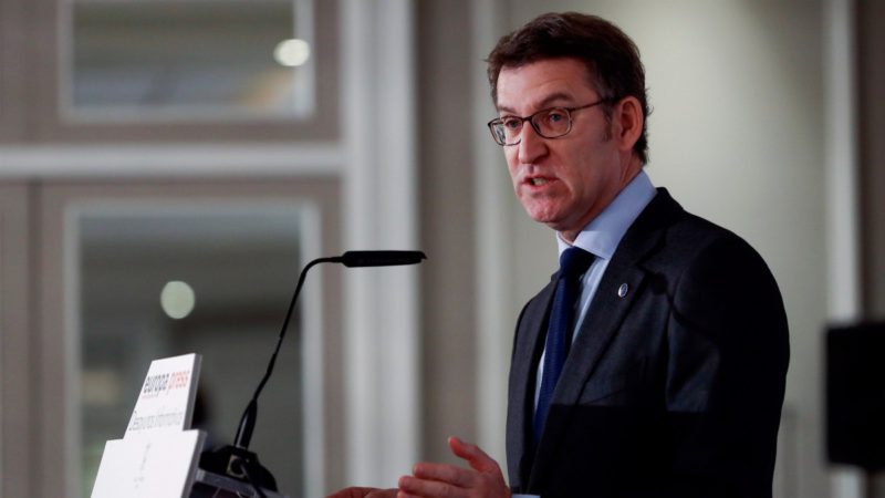 Feijóo confía en que el nacionalismo no presentará a Puigdemont