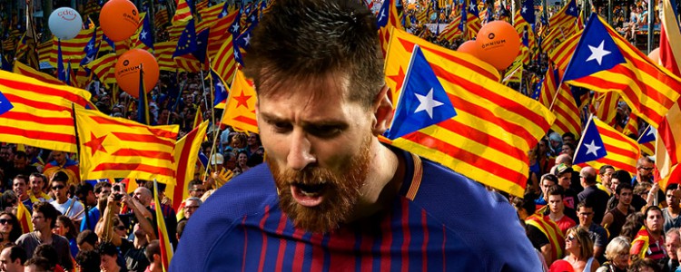 Messi saldrá gratis del Barça si Cataluña logra la independencia
