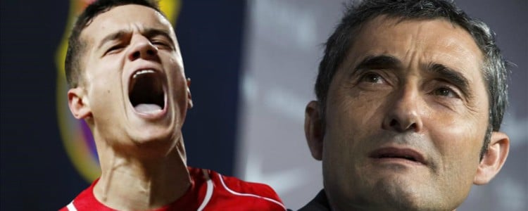 Valverde insiste: “¿Coutinho? No hemos fichado a nadie”