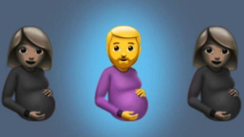 El nuevo delirio LGTB: piden un emoticono de un hombre embarazado