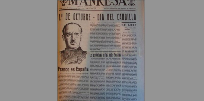 El 'recuerdo' del separatismo a Franco al conmemorar el 1 de octubre