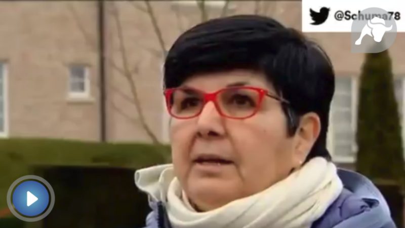 Una catalana en Waterloo, a Puigdemont: 'Cobarde, cumpla con la justicia'