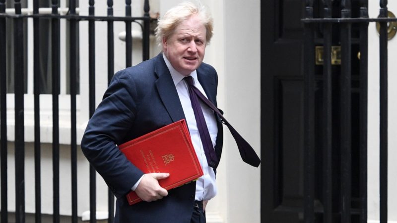 Boris Johnson dimite como ministro de Exteriores