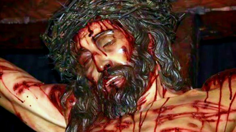 Imagen del Cristo Sindónico de Juna Manuel Miñarro | YOUTUBE