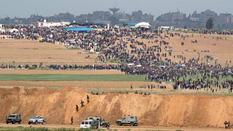 Siete palestinos muertos en la Gran Marcha del Retorno convocada por Hamás