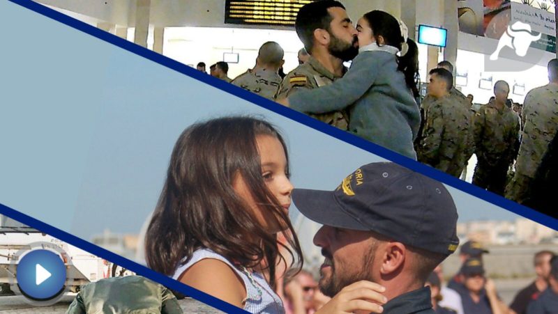 Emotivo vídeo dedicado a los papás militares que están lejos de sus hijos