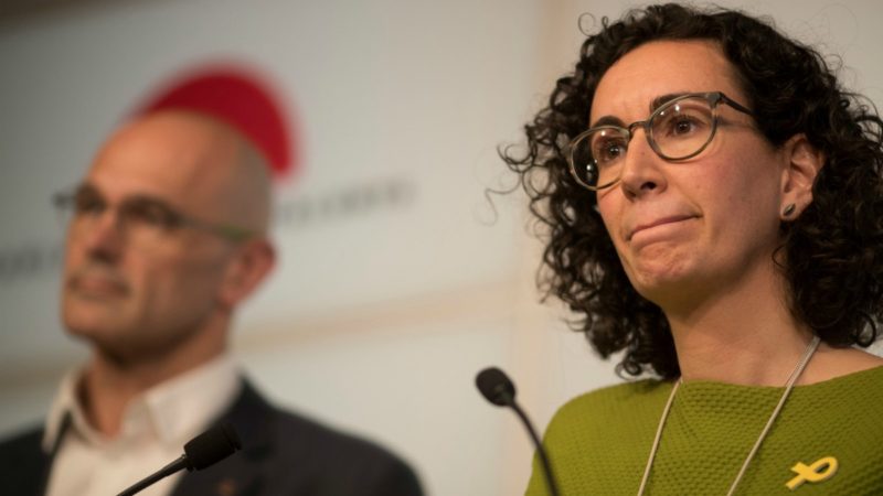 Ultimátum de ERC al partido de Puigdemont sobre el candidato a investir