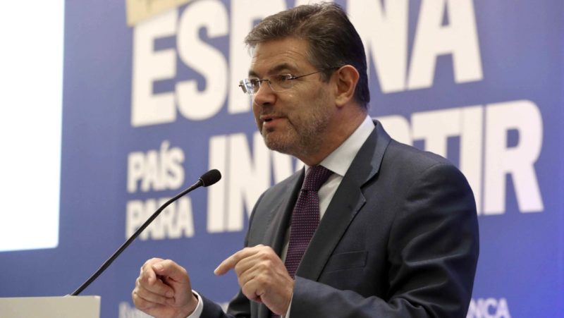 La juez decana de Pamplona carga contra Catalá por sus críticas al juez