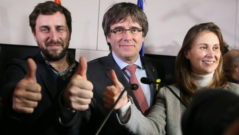 Bélgica deja en libertad sin fianza a los exconsejeros Comín, Puig y Serret