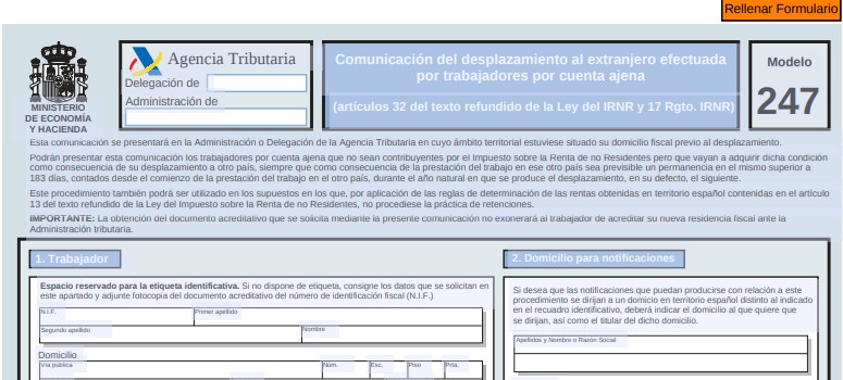 Renta 2017: La declaración de los trabajadores desplazados fuera de España