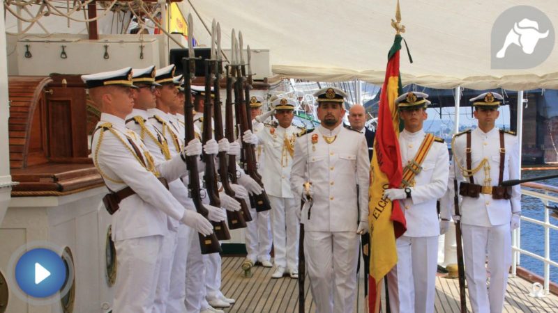 El emotivo juramento de miembros de la Armada Española en Brasil